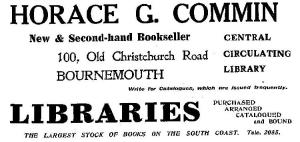 Commins Advert