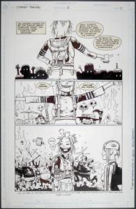 Original artwork for Tank Girl, 1995 (c) Jamie Hewlett