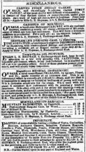 Daily Post, 10th February 1860. 