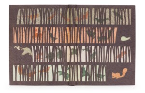 "Through the Woods", binding by Yuko Matsuno.