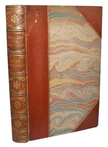Anne Ritchie Thackeray : The Village on the Cliff.  1867. Bound by Worsfold. © Antiquates. 