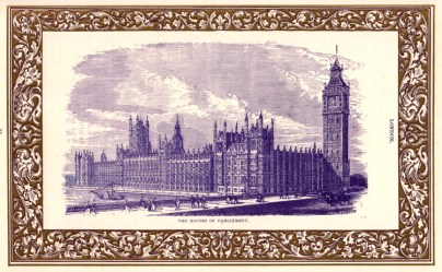 Hoses of Parliament, engraved by Henry Herbert