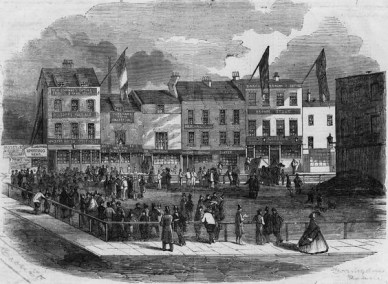 The Ruins, Farringdon Road. © British History Online.